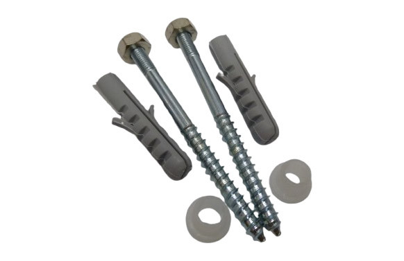 TORNILLOS SUJECION INODORO BIDE VERTICAL JGO. 2 PZ 