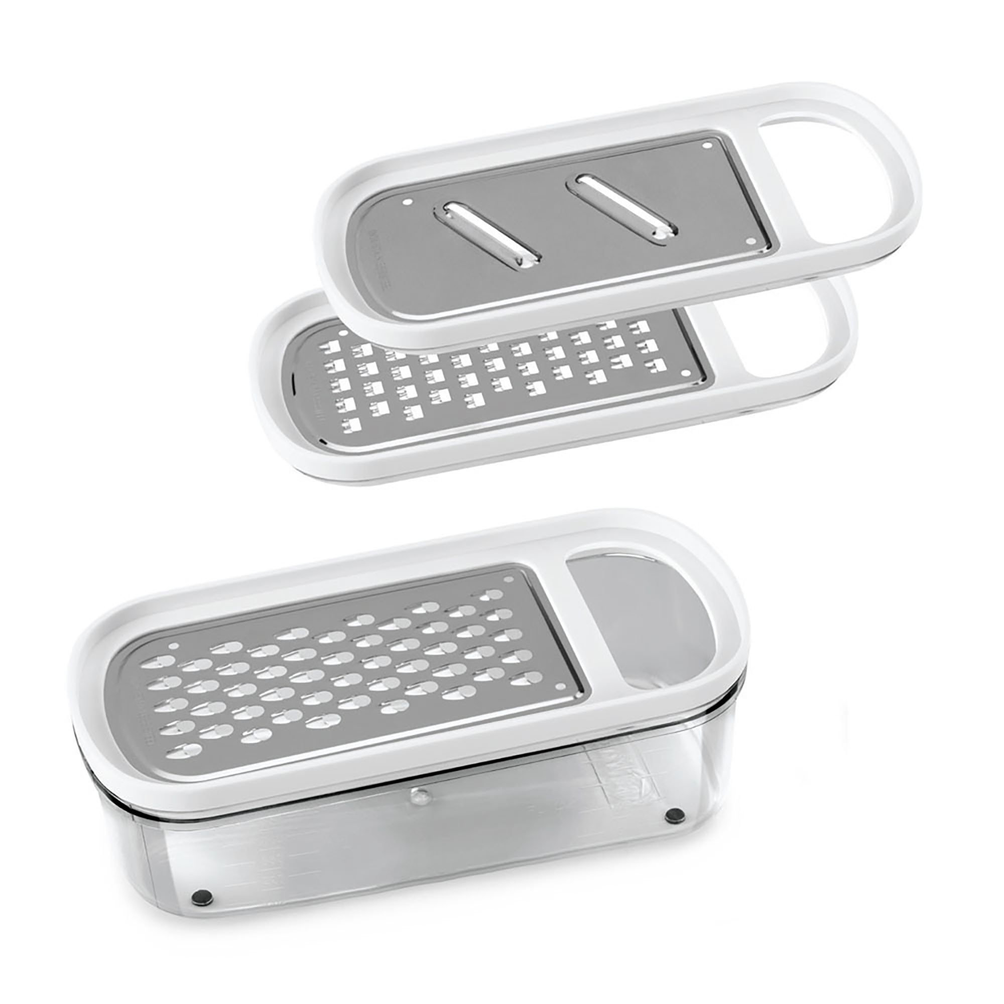 RALLADOR COC MAN 3 USOS RECIPIENTE INOX METALTEX 3 PZ 