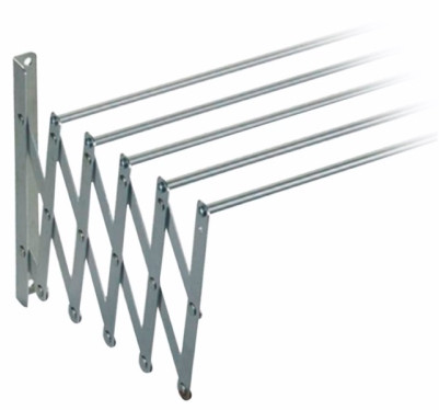 TENDEDERO PARED 5 B. 180X77X37CM EXT ALU ACORDEON VIVAH 