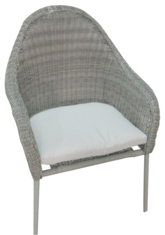 SILLON JARD 61,5X66,5X90CM ACERO/RATAN GR/BE LYN NT11 