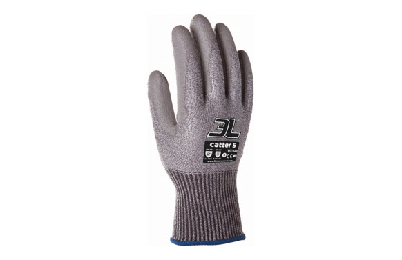 GUANTE ANTICORTE PFG RECUBIERTO POLIURETANO CATTER 5 TALLA 10