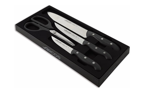 JUEGO CUCHILLOS TIJERA MAITRE 4 PZ 152600