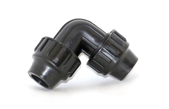 FITTING CODO RIEGO 90º IGUAL 40 MM FIT PP