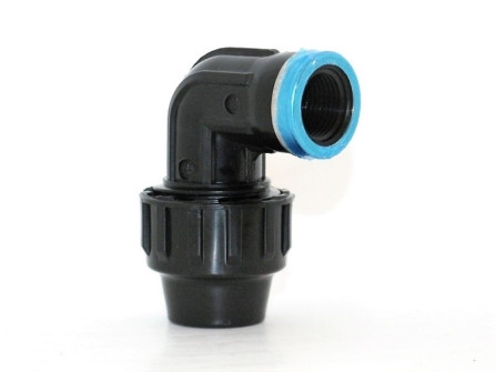 CODO RIEGO 90º R/H Ø 40MM-1 1/4 FIT PP NATUUR 