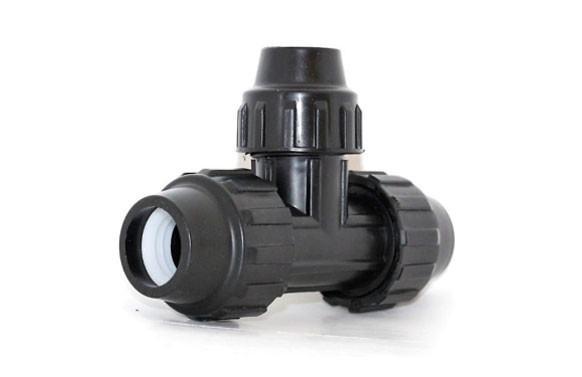 FITTING CONECTOR RIEGO EN T 25X20X25MM REDUC FIT PP