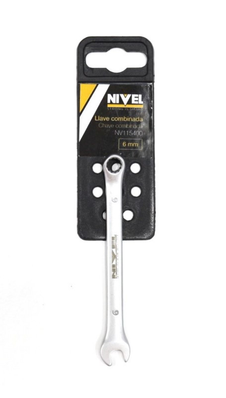 LLAVE COMBINADA 06MM C.V. NIVEL 