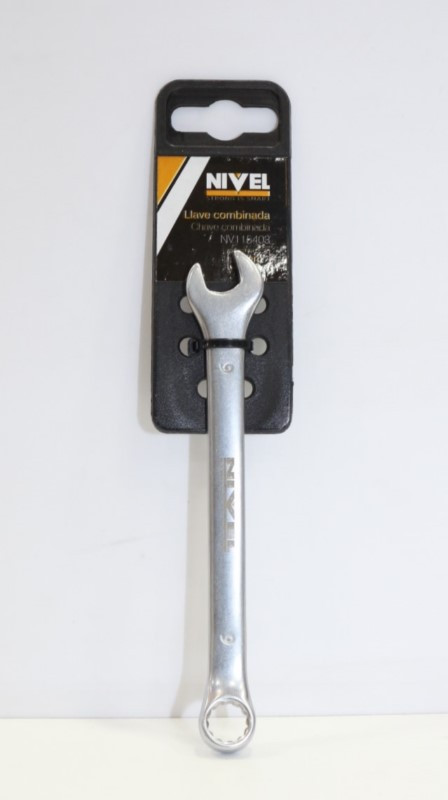 LLAVE COMBINADA 09MM C.V. NIVEL 