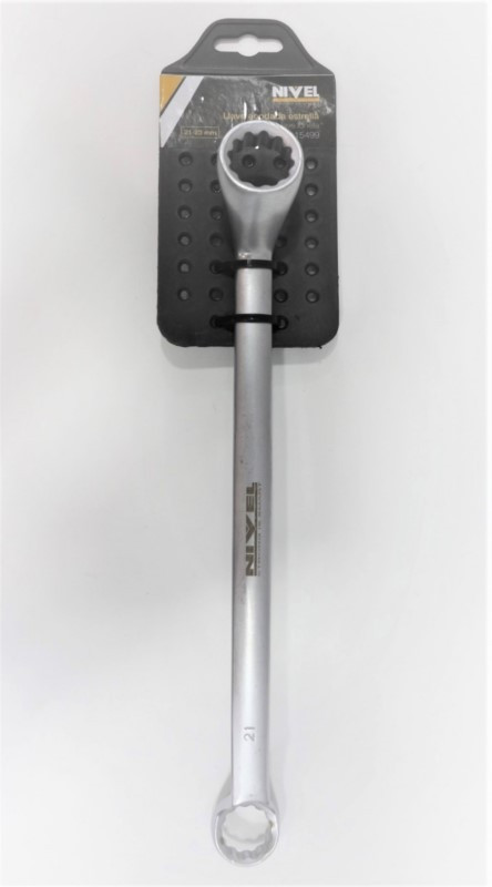 LLAVE ESTRELLA ACODADA 21-23MM C.V. NIVEL 