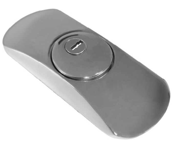 ESCUDO CILINDRO SQDO 163X70MM ALTA SEG. BICAPA INOX LINCE 10 