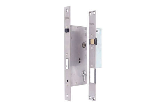 CERRADURA ELECTRICO DUO 60/85 ENTRADA 20MM BOCALLAVE 85MM INOX