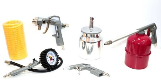 AEROGRAFO COMPRESOR PROF KIT NIVEL 5 PZ 