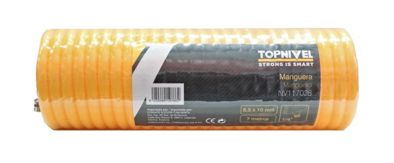 TUBO NEUM ESPIRAL 6,5X10 MM 7MT FLEX NIVEL 