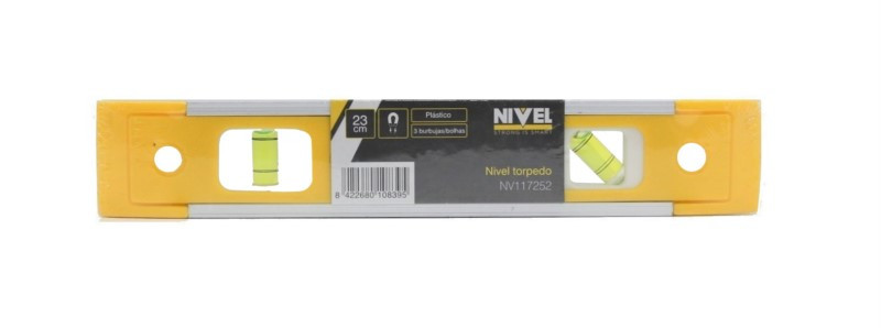 NIVEL TORPEDO 23 CM MAGNETICO 