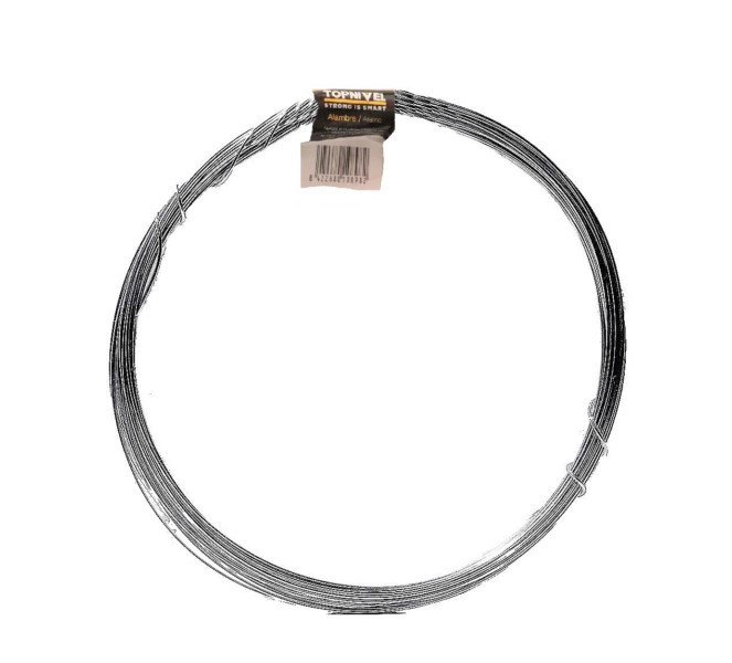 ALAMBRE ACERO GALVANIZADO 1 KG Nº 16