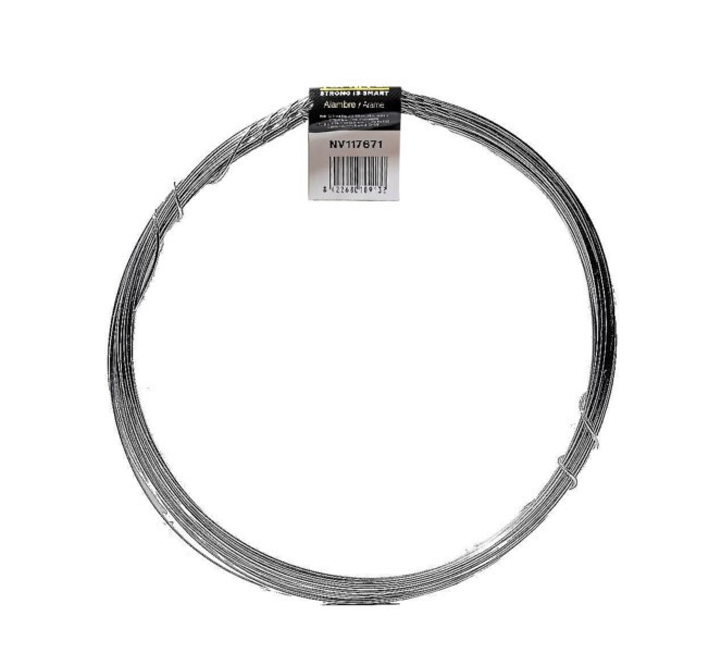 ALAMBRE ACERO GALVANIZADO 500 GR Nº 10