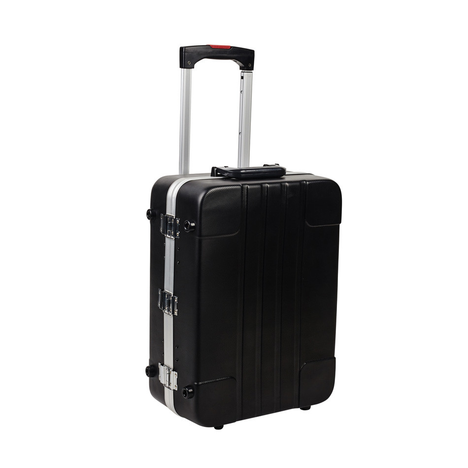 MALETA PORTA HERRAMIENTAS DE ABS CON TROLLEY 460 X 355 X 190 MM CON MANGO EXTRAIBLE