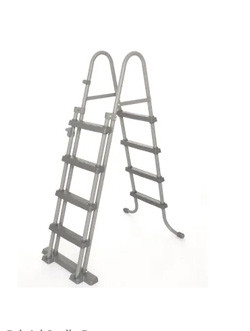 ESCALERA PARA PISCINA PELDAÃ‘OS PLASTICO ALTURA 122 CM