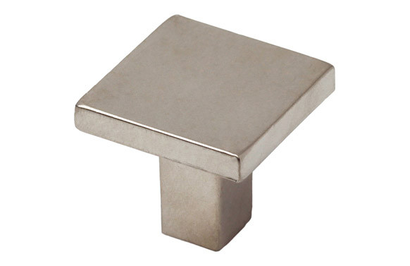POMO MUEBLE ZAMAK CROMO MATE 30X30X28MM