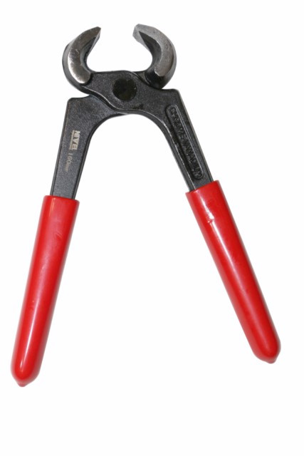 TENAZA CARPINTERO 160 MM MANGO PLASTICO