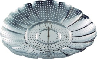 CESTO COC VAPOR 24CM INOX VIVAHOGAR 