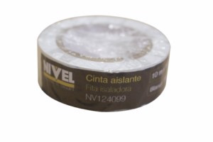 CINTA AISL. 10MT X 19MM NIVEL PVC BL NV124099 