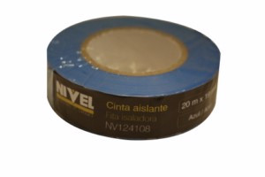 CINTA AISL. 20MT X 19MM NIVEL PVC AZ NV124108 