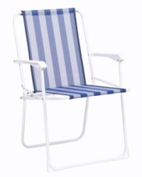 SILLON PLAYA ALTO ALCO ACERO/FIBRELINE RAYAS 617B-0056 