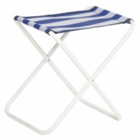 TABURETE PLAYA ACERO LACADO FIBRELINE RAYAS