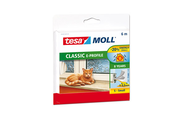 TESAMOLL CAUCHO PERFIL E 6M X 9MM MARRON