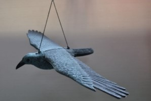 CUERVO JARDIN 42X18X16CM EOLICO PL NT125052 