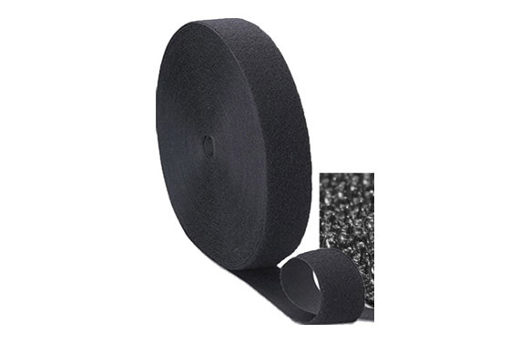 CIERRE PARA MOSQUITERA ADHESIVO 9MM NEGRO C/TEX 5.6 M