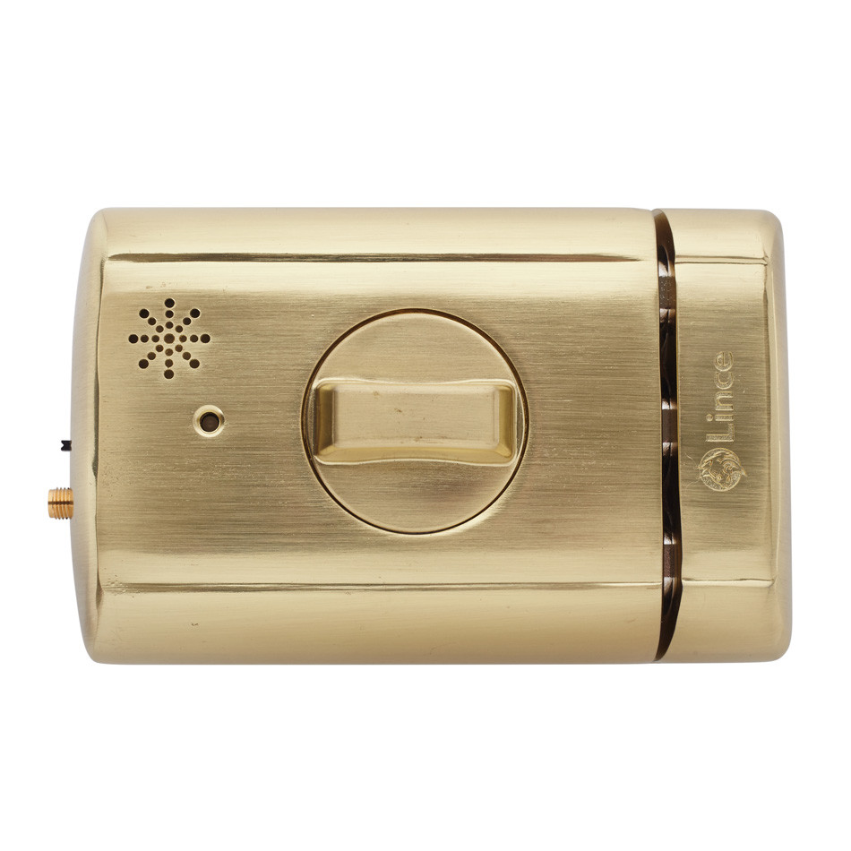 CERROJO ELECTRONICO 4940TK INVISIBLE 110+26X87X35MM DORADO