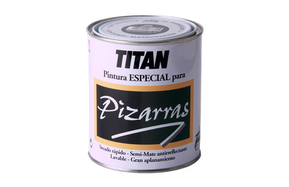 PINTURA SINTETICA PIZARRAS MATE 750 ML VERDE
