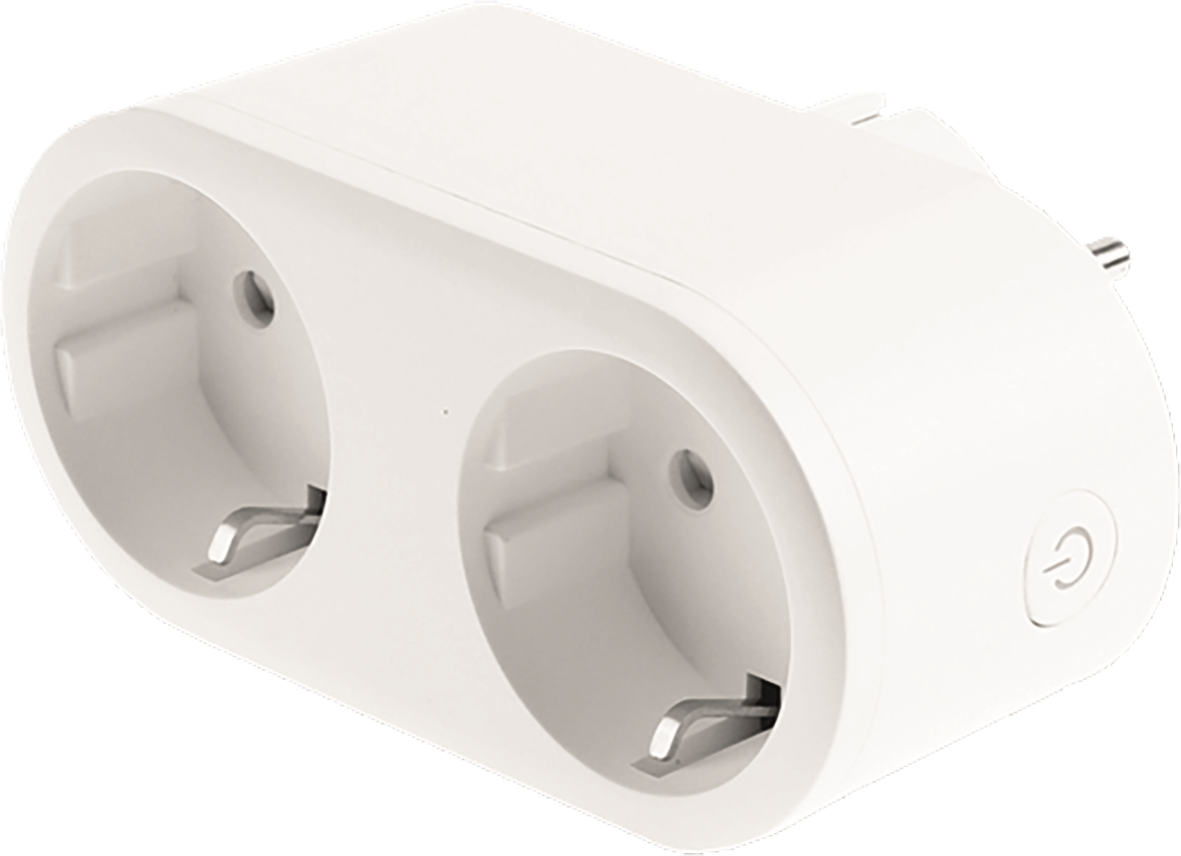 ENCHUFE WIFI INTEL. ENERGEEKS PL BL DOBLE EG-EW006MC 