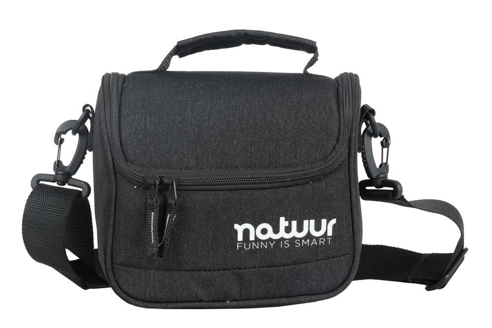 BOLSA PORTA ALIMENTOS FLEXIBLE NATUUR 20X15X18CM GRIS