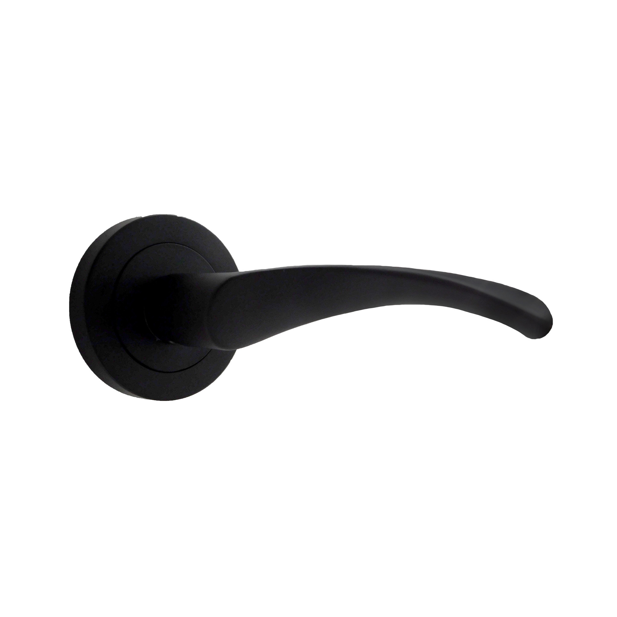 MANILLA 707 ROSETA ALUMINIO (JUEGO) NEGRA