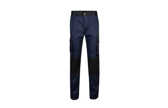 PANTALON POLIESTER / ALGODON 240 GR REFORZADO NAVY / NEGRO TALLA 54