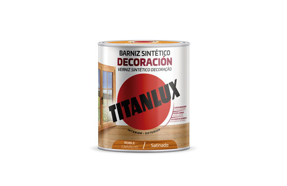 BARNIZ SINTETICO DECORACION SATINADO 250 ML ROBLE