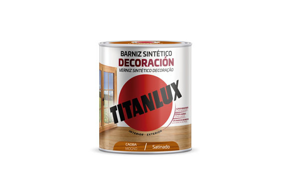 BARNIZ SINTETICO DECORACION SATINADO 750 ML CAOBA