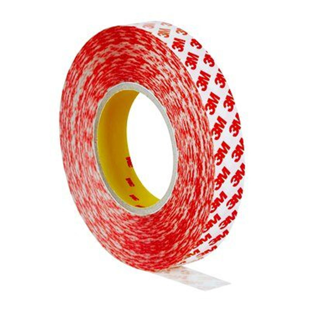 CINTA DOBLE CARA FINA GPT-020F 50 M X 25 MM TRANSPARENTE