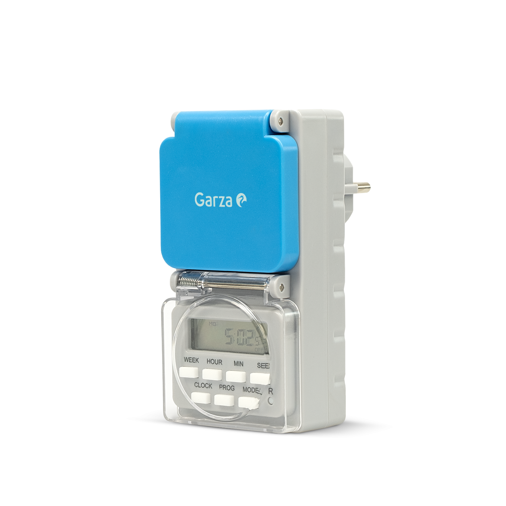 TEMPORIZADOR PROGRAMACIÓN 24H IP44 GARZA 