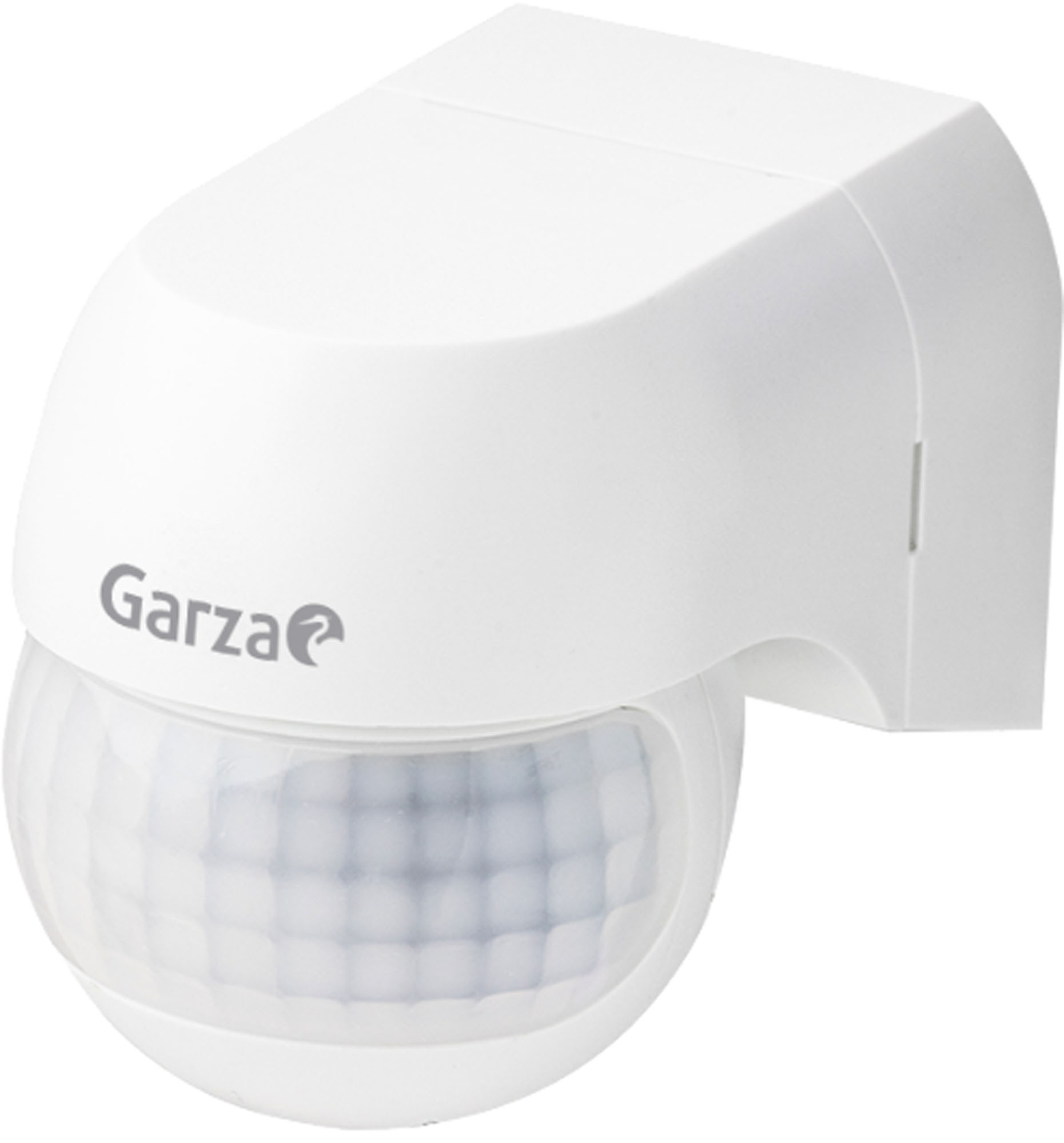 DETECTOR MOVIMIENTO MINI EXTERIOR BLANCO ANGULO 180º 12 MTS REG. CREPUSCULAR