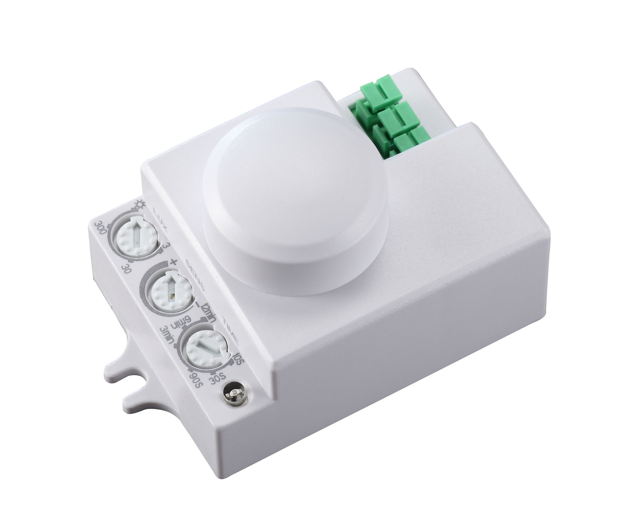 DETECTOR MOVIMIENTO INVISIBLE ANGULO 180-360º 15 MTS REG. CREPUSCULAR
