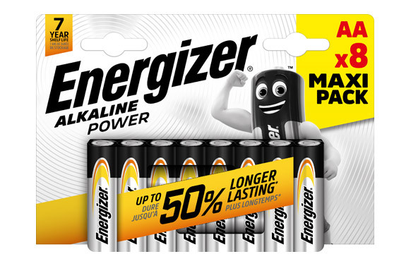 PILA ALCALINA POWER LR6 AA PACK 8 