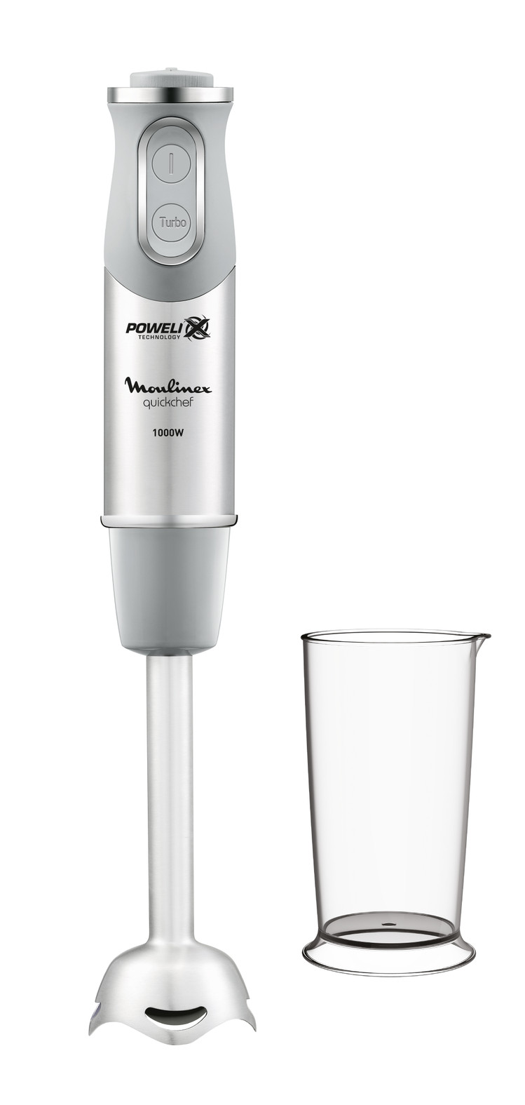 BATIDORA DE MANO CON VASO MOULINEX 1000W