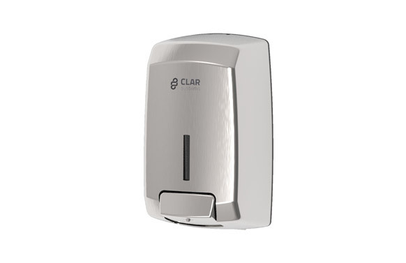 DOSIFICADOR BAÑO JABON 1100ML INOX SAT INNEX CLAR SYSTEMS 1 