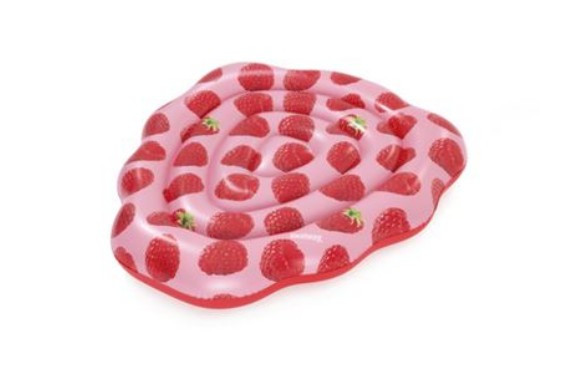 COLCHONETA PISC. 165X151CM HINCH BESTWAY PL RASPBERRY 43396 