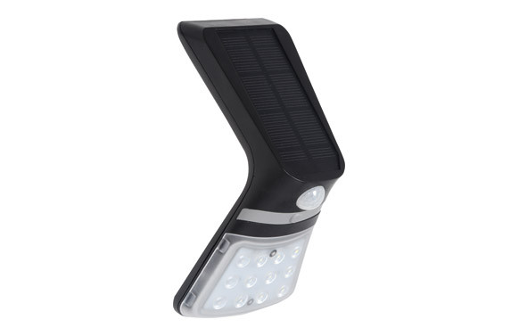 APLIQUE ILUMIN SOLAR 1,5W 220LM 4000K IP65 EXT. PAR POLIC NE 