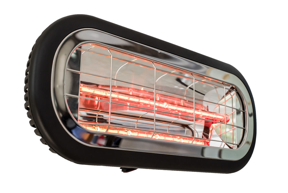 CALEFACTOR ELECTRICO EXTERIOR CUARZO TERRAZA PARED 2000 W
