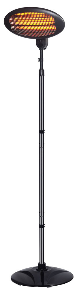 CALEFACTOR ELECTRICO EXTERIOR CUARZO TERRAZA 2000 W